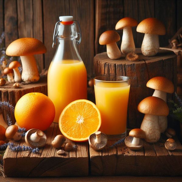 champignon orange